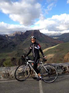 Näköalapaikan hienoja maisemia pitkän lenkin loppupuolella.