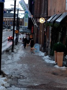 Juoksuvarustus talvella - ei näin!