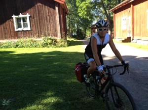 Fagervikin kylä matkan varrella.